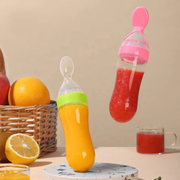 Silicon baby spoon bottle feeder - Image 7