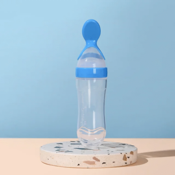 Silicon baby spoon bottle feeder - Image 4