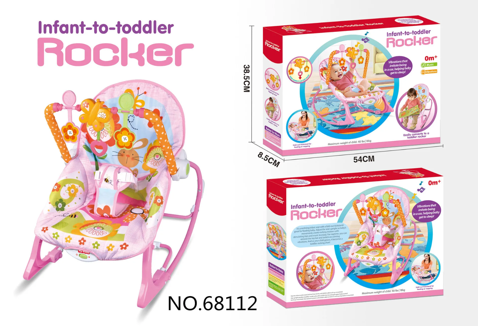 2 in 1 Baby Rocker - Image 7