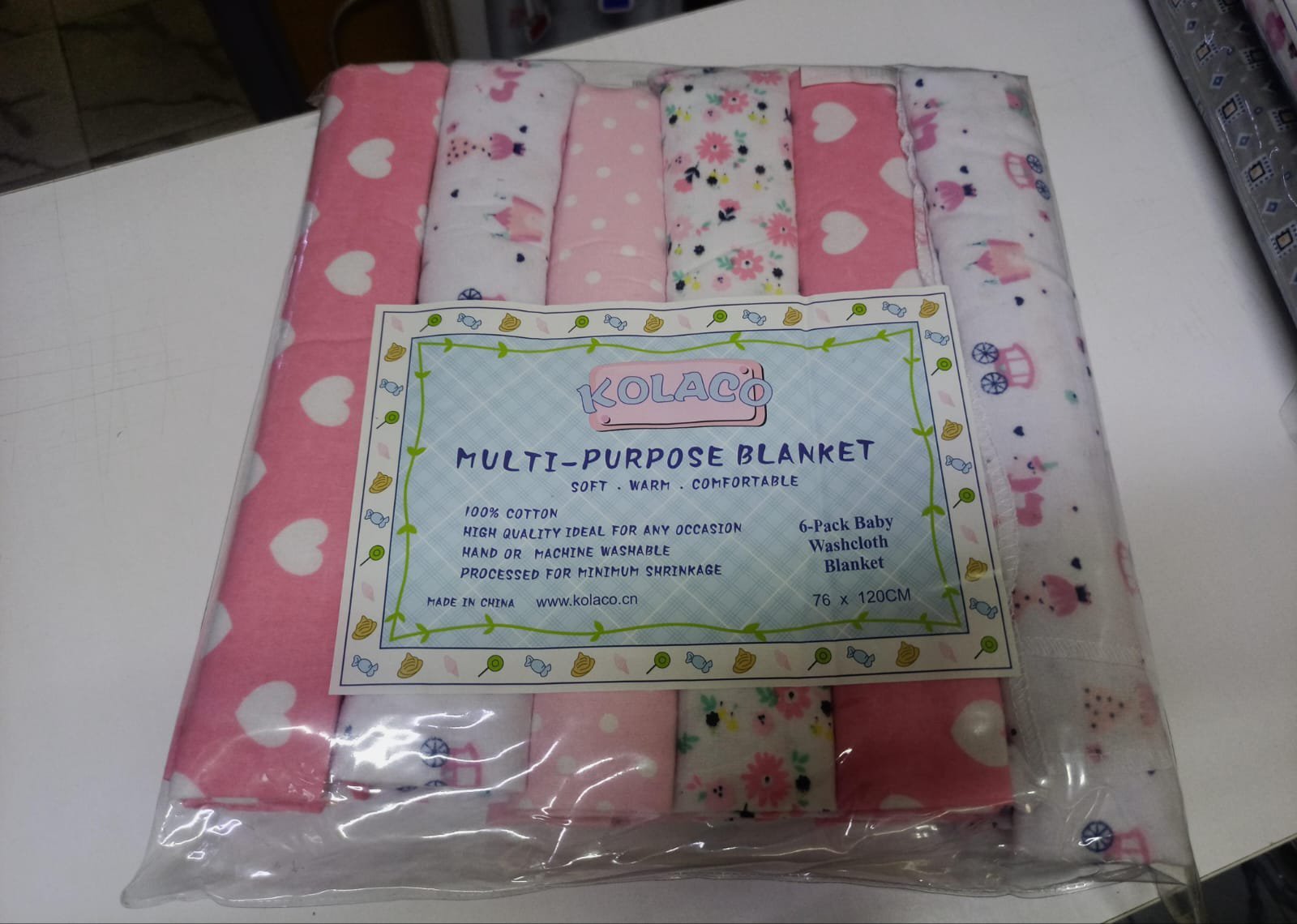 6 piece Flannel Set - Image 2