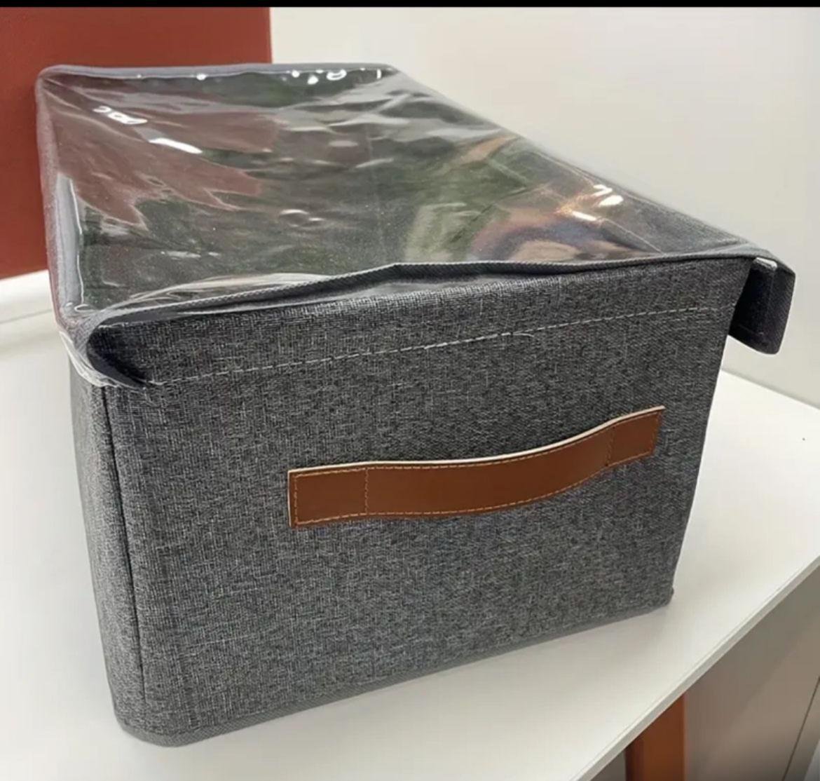 Hard fabric Collapsible Closet Organizer with a Cover - Image 3