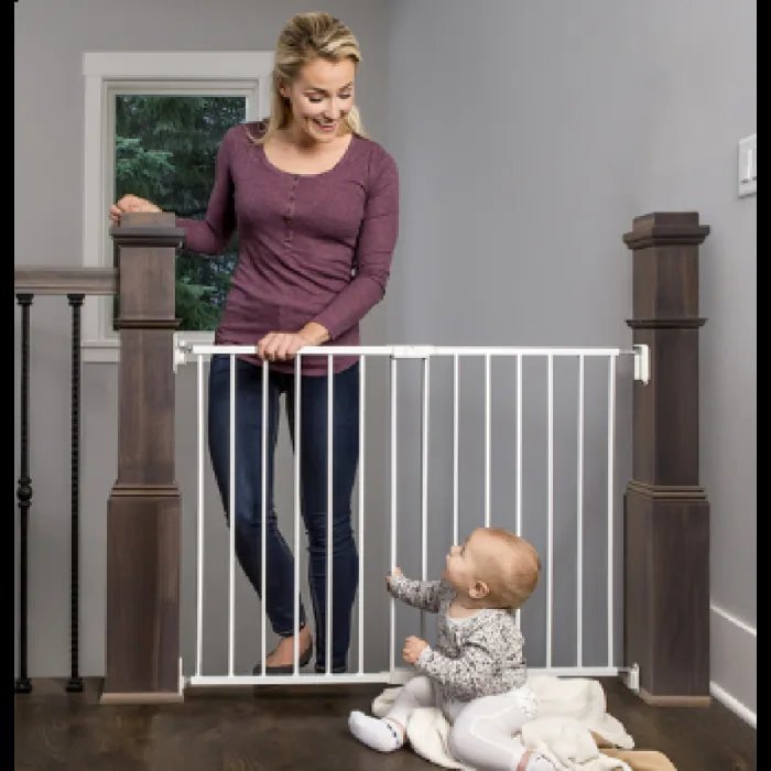 No-Drill Extendable Safety Gate for Babies and Pets – Adjustable Doorway and Stair Barrier, Easy Installation, Durable Childproof Fence - Image 3